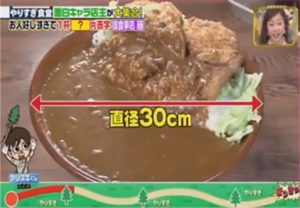 栃木県宇都宮市「御食事処 藤」のカツカレー