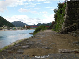 美濃市　上有知湊　船着き場　撮影スポット