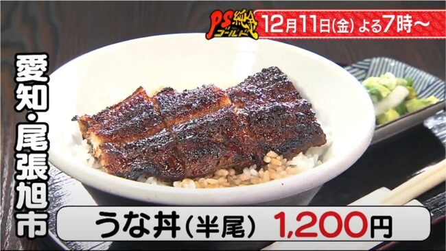 大衆鰻料理店 うなぎ家 うな丼 PS純金 尾張旭市